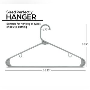 Clothing Hangers, 25 Count